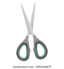 Sewing Tool Scissors Vector. Scissors Cutting Tools Icon. Sharp Scissors Element.