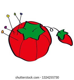 Sewing tools illustrations