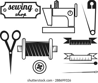 sewing vector