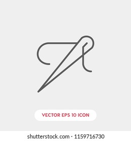 Sewing vector icon