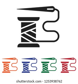 Sewing vector icon