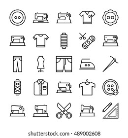 Sewing Vector Icons 1