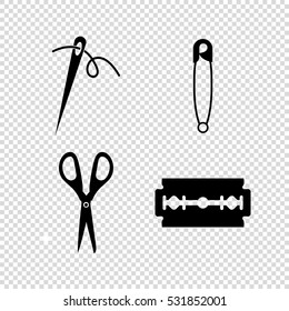 Sewing  vector Icons