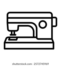 Sewing Vector Line Icon Design