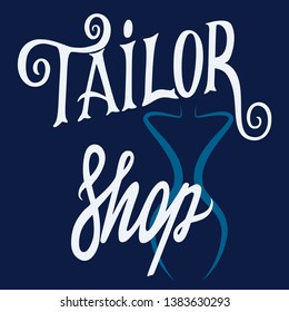 sewing workshop, illustration vector in cartoon style, seamstress, designer, dressmaking  