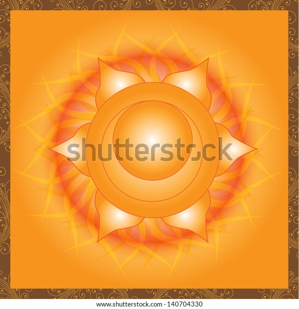 Sex Chakra Mandala Stock Vector Royalty Free 140704330 Shutterstock