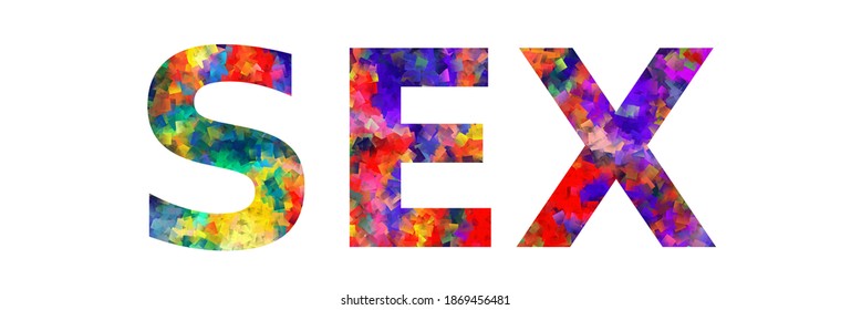 Sexo Cartel De Texto De Tipografía Vector De Stock Libre De Regalías 1869456481 Shutterstock 8282