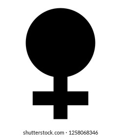 Sex/ gender symbol solid icon 