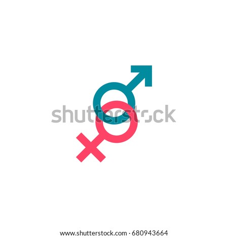 Sex Icon Vector Isolated