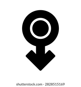Sex Icon Vector Symbol Design Illustration
