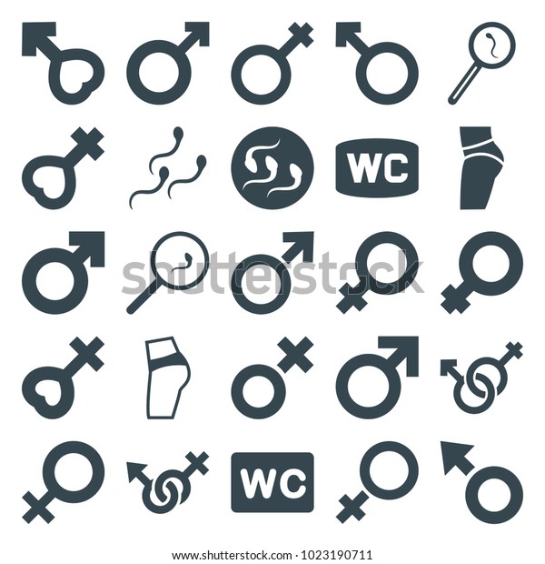 Sex Icons Set 25 Editable Filled Stock Vector Royalty Free 1023190711 Shutterstock 7158