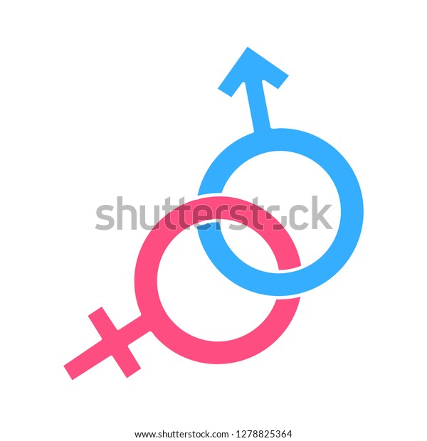 Sex Sign Icon Male Sign Female Sign Gender Symbol Heterosexual Vector 6957