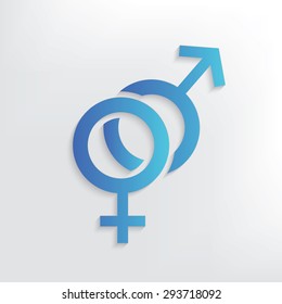 Sex symbol design,clean vector