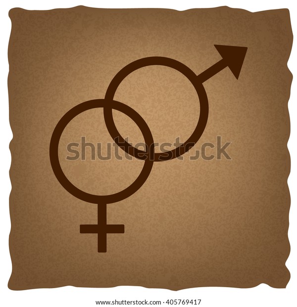 Sex Symbol Sign Stock Vector Royalty Free 405769417