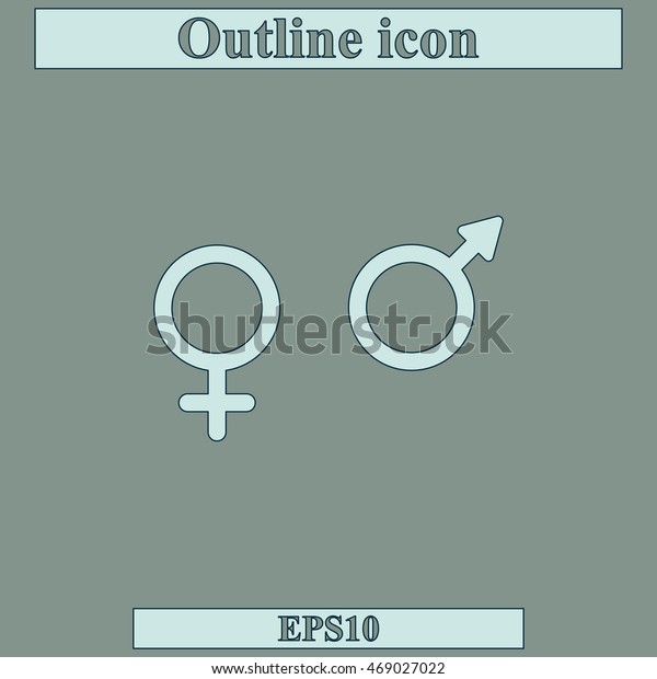 Sex Symbols Stock Vector Royalty Free 469027022 Shutterstock