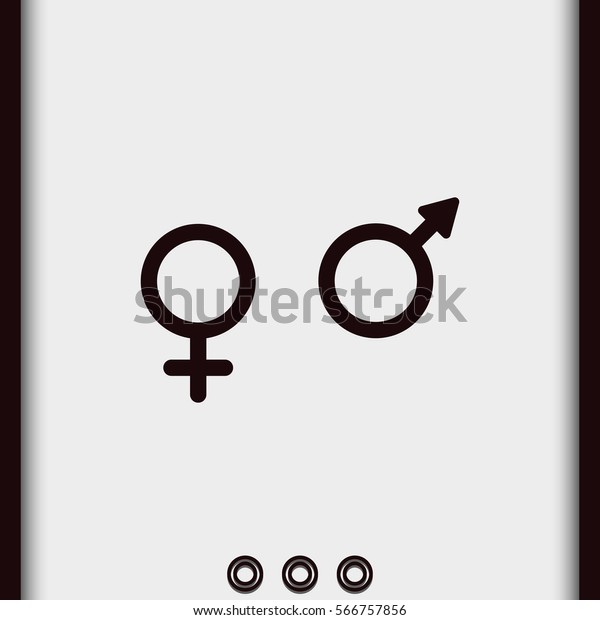 Sex Symbols Stock Vector Royalty Free 566757856