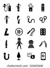 Sex Toy Vector Icon Set