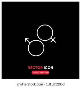 Sex Vector Icon Illustration