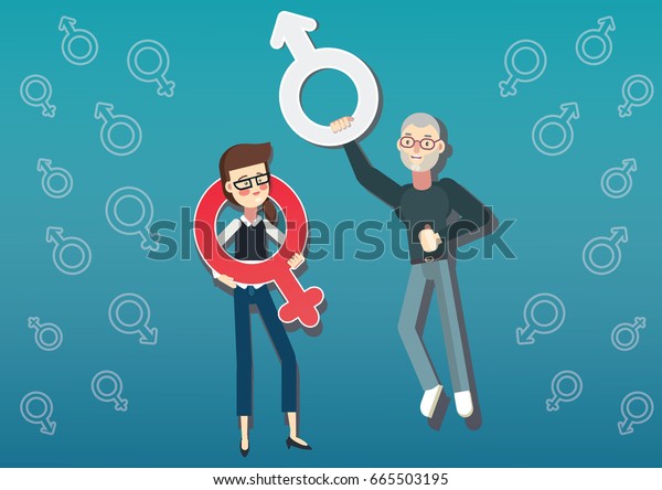 Sexism Gender Discrimination Stock Vector Royalty Free 665503195 Shutterstock 