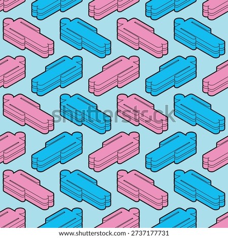 Sexual diversity pattern seamless. Concept Sexual preference background