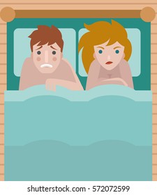 sexual dysfunction bed couple