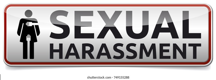 Sexual Harassment - Banner With Shadow