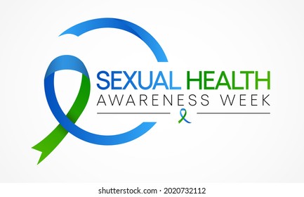 Sexual Health Awareness Week Is Observed Every Year In September,  It Is Important For Our Overall Health And Wellbeing. It Includes The Right To Healthy Relationships, Vector Illustration.