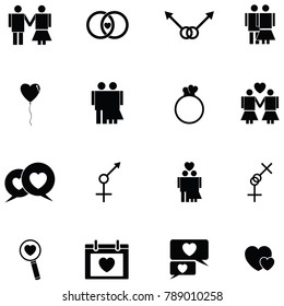 sexual icon set