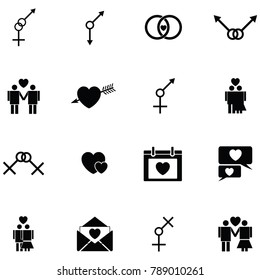 sexual icon set