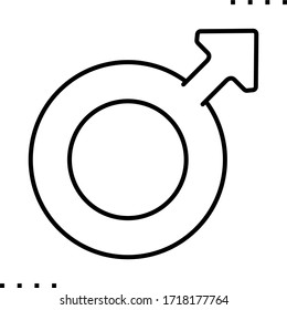 Sexual Orientation Icon In Outlines