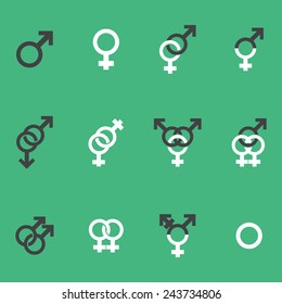 sexual orientation icons