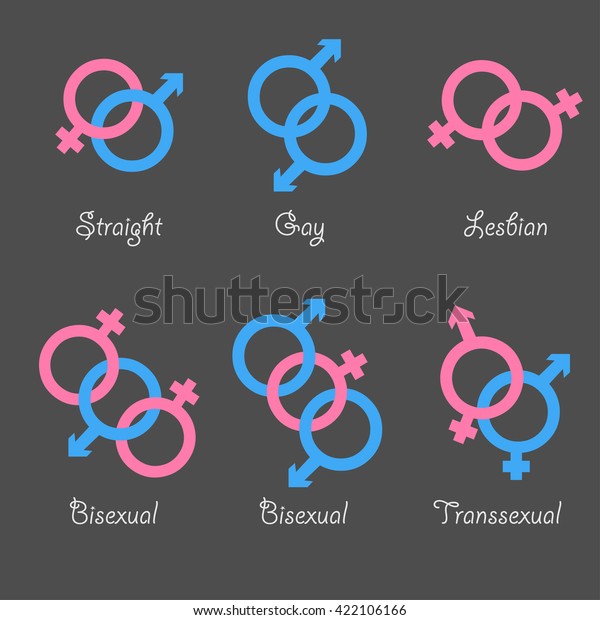 Sexual Orientation Vector Icons Sexual Gender Stock Vector (Royalty ...