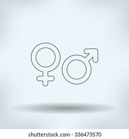 Sexual Symbols vector icon