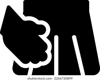 ilustración de vector sexual en un fondo transparente. Símbolos de calidad superior. Iconos vectoriales de glifos para diseño de conceptos y gráficos. 
