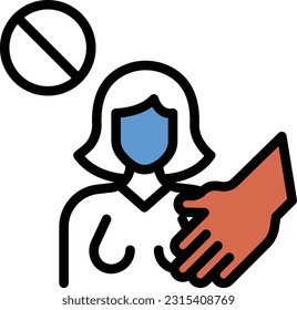 sexual  Vector illustration on a transparent background. Premium quality symmbols. Line Color vector icons for concept and graphic design.