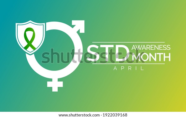 Sexually Transmitted Diseases Awareness Month Observed Stock Vector Royalty Free 1922039168 