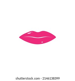 Sexy beauty lips template vector design