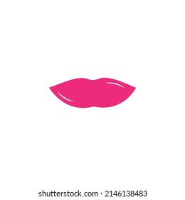 Sexy beauty lips template vector design