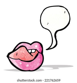 sexy cartoon lips