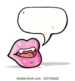 sexy Cartoon Lippen