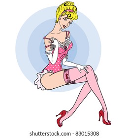 Sexy Classic Pin Up Girl