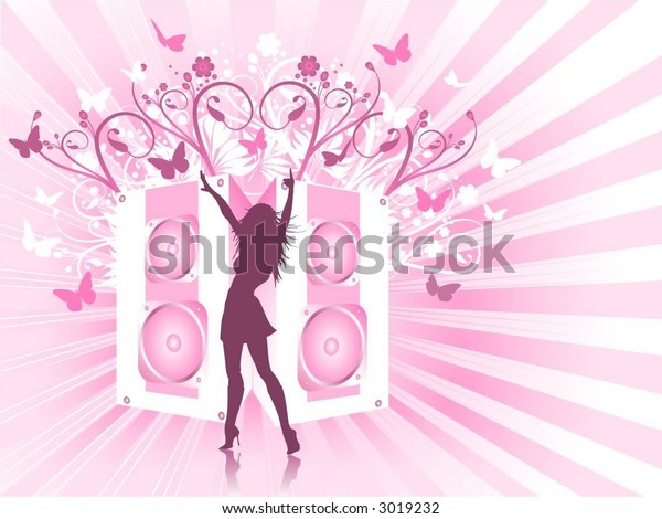 Sexy Disco Diva Vector Stock Vector Royalty Free 3019232 