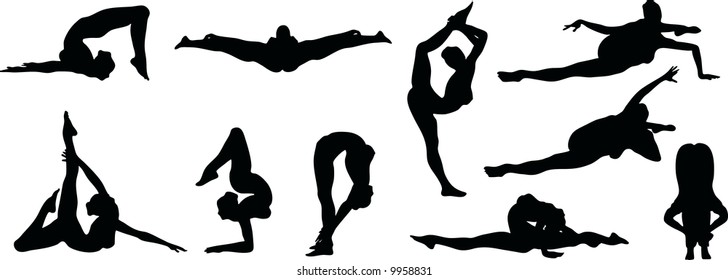 Sexy Flexible Silouettes