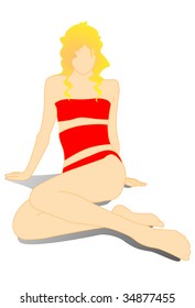 sexy girl vector