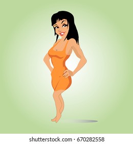 sexy girl vector 