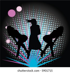sexy girls vector