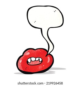 caricatura de labios sexys