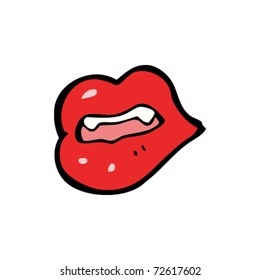 sexy lips cartoon