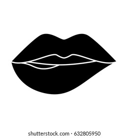 sexy lips icon