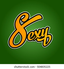 sexy logo type
